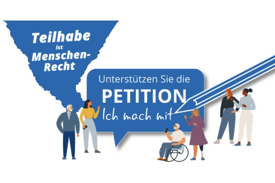 Teilhabe ist Menschenrecht: Petition soll Kürzungen bei der Eingliederungshilfe verhindern