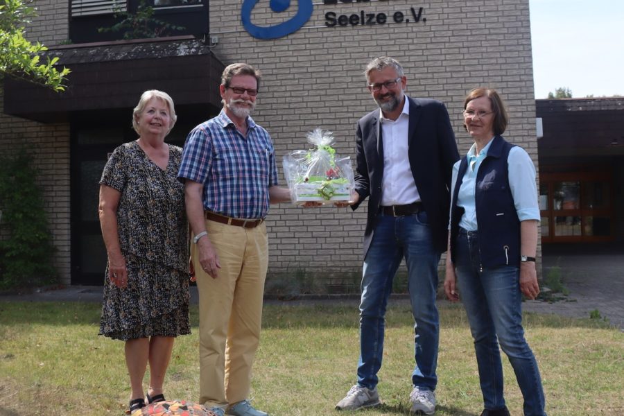 Jubiläumsaktion: Seniorenbeirat der Stadt Seelze spendet 600 Euro an die Lebenshilfe Seelze