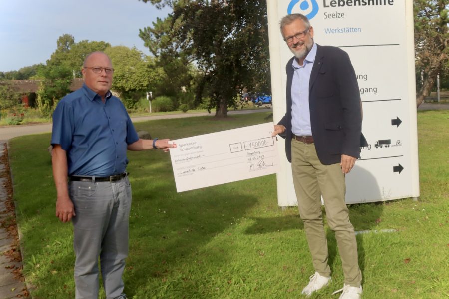 Spende der H.G. Erdmann GmbH: „Dank für langjährige Zusammenarbeit“
