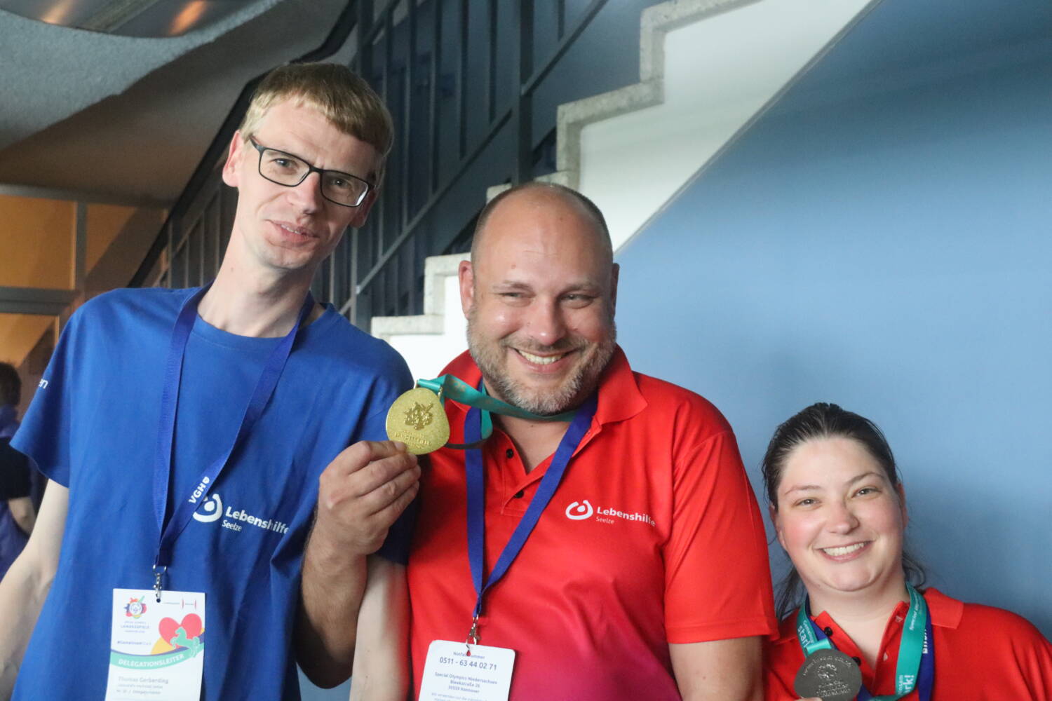 Schwimmteam Landesspiele Hannover Medaillen