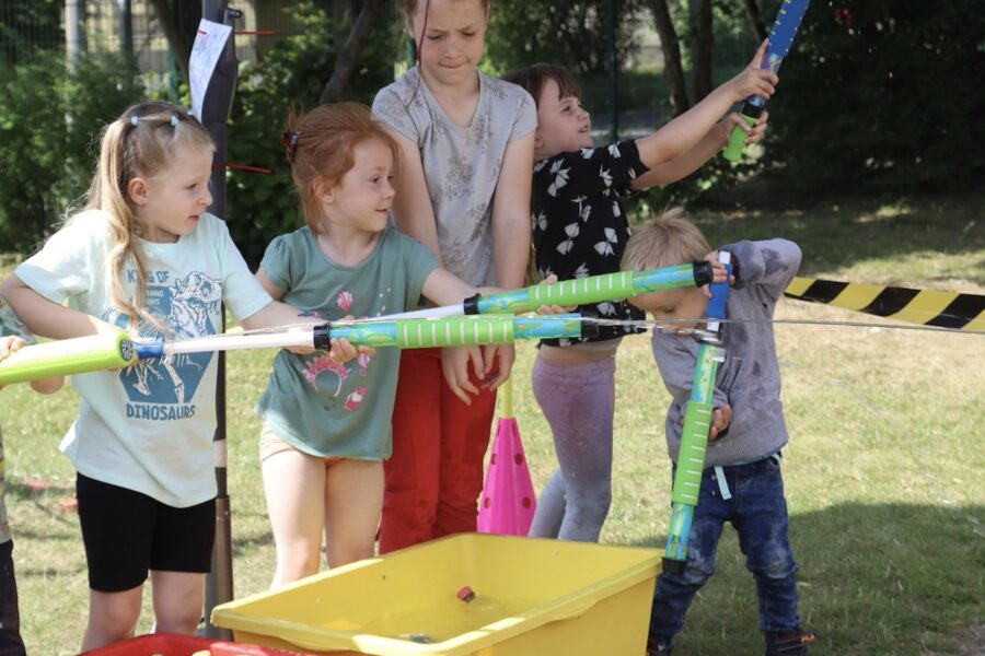 Kooperative Kita in Wunstorf: Ausgelassene Stimmung beim Sommerfest